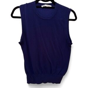 Zara Sleeveless Sweater. Size L